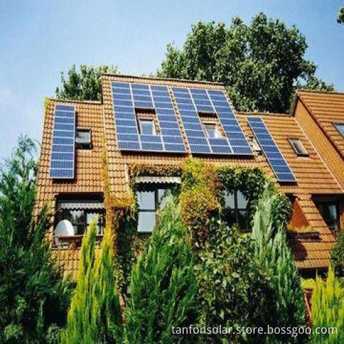 Solar panel system with 5000W power